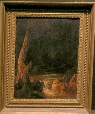 Lot 2007 - American School 19th Century POOL IN THE...