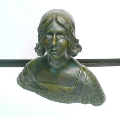 Lot 73 - Leon Noel Delagrange French, 1872-1910 BUST OF...