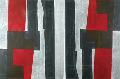 Lot 2263 - Louise Nevelson UNTITLED (BARO 98) Three-part...