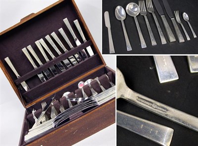 Lot 398 - International Sterling Silver Flatware Service...