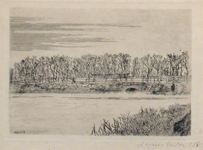 Lot 1202 - James Ensor LE PONT DU BOIS A OSTENDE (DELTEIL,...