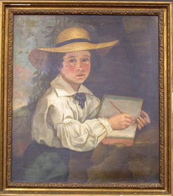 Lot 2031 - Attributed to Henry Inman PORTRAIT OF A BOY...