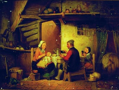 Lot 100 - Ferdinand De Braekeleer, I Belgian, 1792-1883...