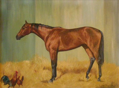 Lot 2105 - Joan E. MacIntyre American, 20th century HORSE...