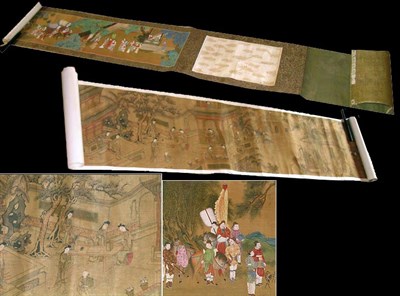 Lot 2204 - Two Chinese Scroll Paintings