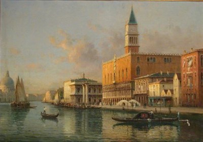 Lot 143 - Antoine Bouvard French, 1870-1956 GRAND CANAL,...