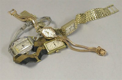 Lot 333 - Group of Assorted Lady's Wristwatches