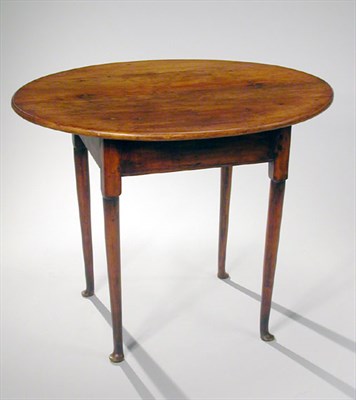 Lot 2235 - Queen Anne Maple Tavern Table New England,...