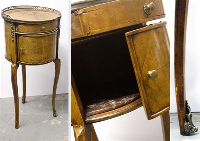 Lot 422 - Two Louis XV Style Mahogany Side Tables Height...