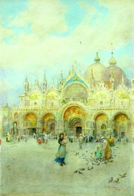 Lot 194 - Jennie Augusta Brownscombe 1850-1936 SAN MARCO...