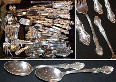 Lot 335 - National Sterling Silver Flatware Service In...