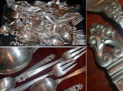 Lot 283 - International Sterling Silver Flatware Service...