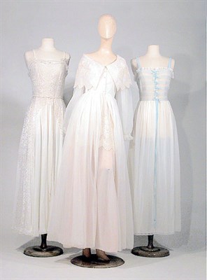 Lot 3448A - Group of Schiaparelli Nightwear French, 1950s...