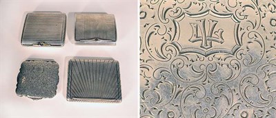 Lot 3805 - Group of Sterling Items Comprising three Art...