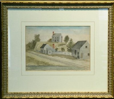 Lot 2001 - American School 19th Century CITY POINT...