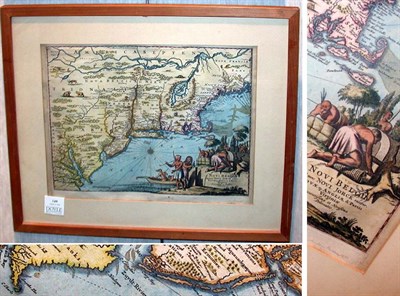Lot 149 - [MAP] MONTANUS, ARNOLDUS Novi Belgii quod nunc...
