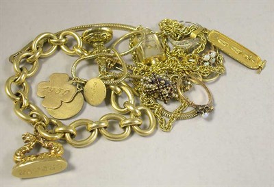 Lot 275 - Group of Assorted Gold and Gold-Filled Items...