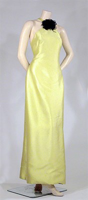 Lot 3464 - Givenchy Lemon Silk Twill Gown French, 1960s...