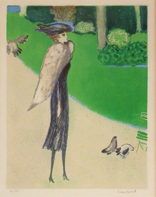 Lot 1191 - Jean-Pierre Cassigneul LA PROMENADE Color...