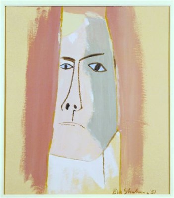 Lot 1 - Ben Shahn American, 1898-1969 PORTRAIT Signed...