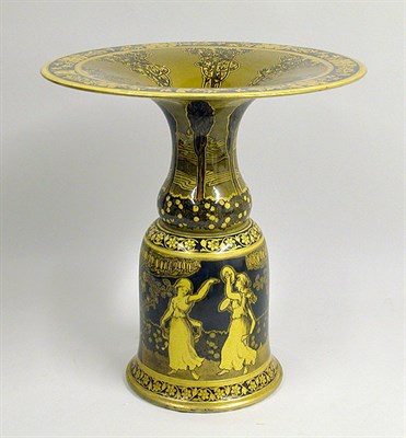 Lot 630 - Doulton Burslem Porcelain Vase Decorated with...