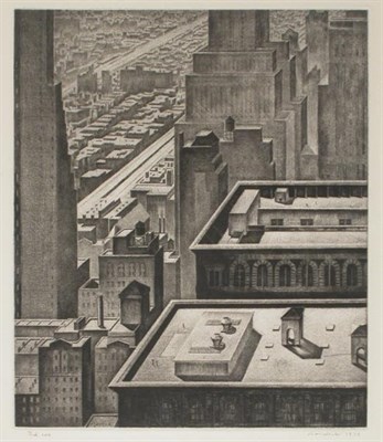 Lot 1251 - Armin Landeck MANHATTAN VISTA (KRAEFT 47)...