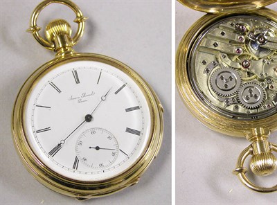 Lot 31 - Heavy Gold Open Face Minute Repeater Watch
