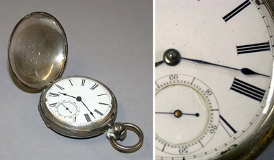 Lot 18 - Early and Rare Silver Hunting Case Watch
