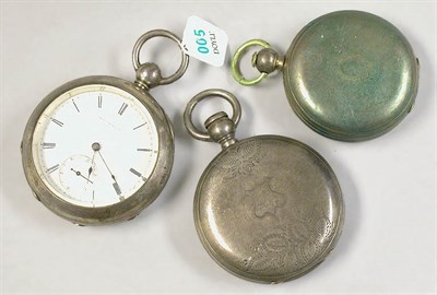 Lot 5 - Three Nickel Silver Pocket Watches
