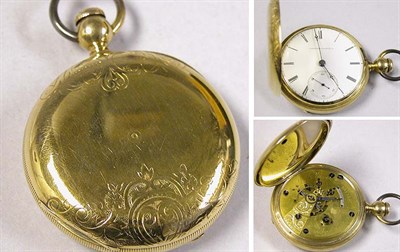 Lot 8 - Gold Hunting Case Watch