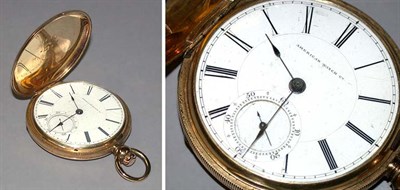 Lot 15 - Gold Hunting Case Watch