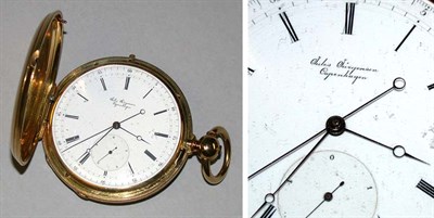 Lot 39 - Gold Hunting Case Watch