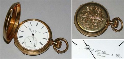 Lot 47 - Fine and Rare Gold Hunting Case Chronometer Watch