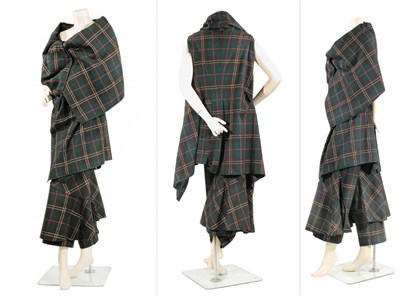 Lot 3610 - Comme des Garcons Tartan Pant Suit Japan,...
