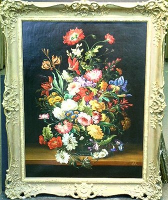 Lot 72 - Continental School 19th/20th Century FLORAL...