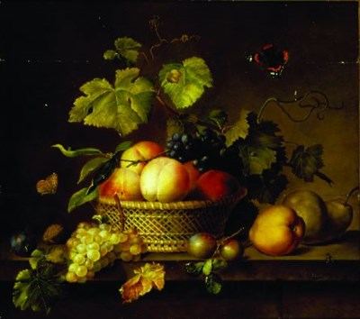 Lot 2095 - Manner of Johann Wilhelm Preyer STILL LIFE...