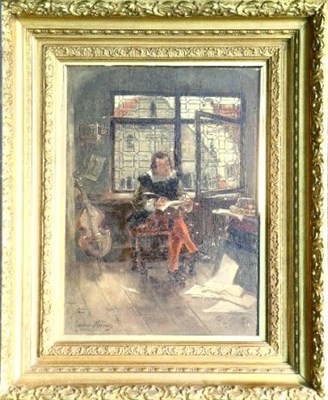 Lot 5 - Ludwig Nauer German, 1888-1965 COMPOSING BY AN...