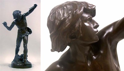 Lot 376 - Bronze Figure of an Archer After a model by...