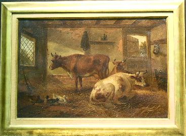 Lot 24 - C. McCulloch British, 19th/20th century CATTLE...