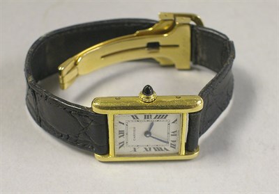 Lot 352 - Lady's Gold Wristwatch