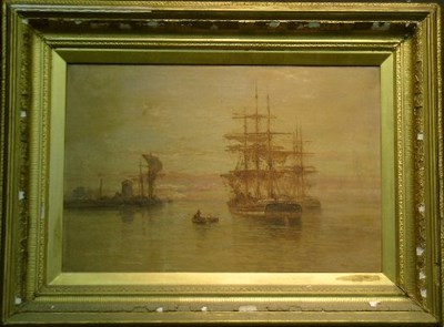Lot 83 - Frank Wasley British, 1854-1934 SHIPS IN...