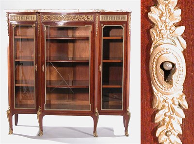Lot 2573 - Louis XVI Style Gilt-Metal Mounted Mahogany...
