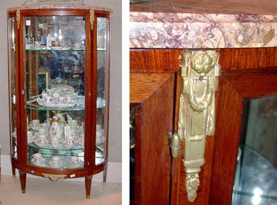 Lot 2258 - Art Deco Style Gilt-Bronze Mounted Walnut...