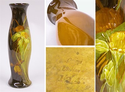 Lot 2636 - Owen Utopian Standard Glaze Pottery Vase Of...