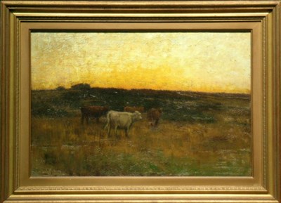Lot 2073 - Carlton Wiggins American, 1848-1932 GRAZING AT...