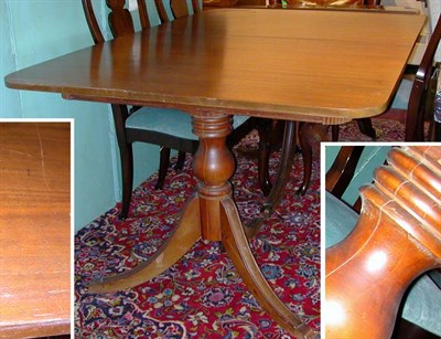 Lot 176 - George III Style Fruitwood Double-Pedestal...