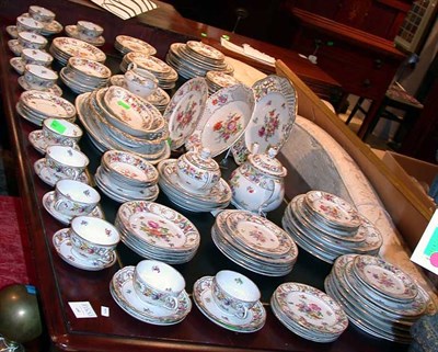 Lot 396 - Dresden Porcelain Dinner Service Approximately...
