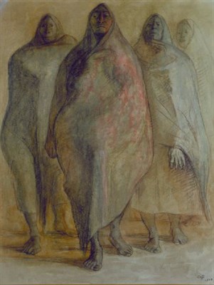Lot 23 - Francisco Zuniga Mexican,1912-1998 FOUR...