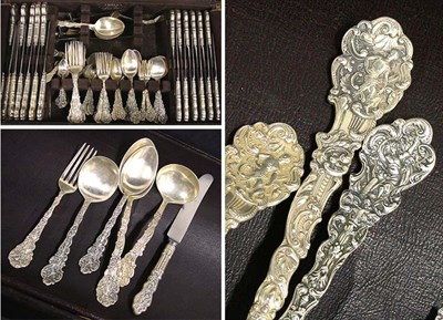 Lot 305 - Gorham Sterling Silver Flatware Service In the...