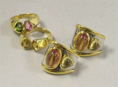 Lot 374 - Group of Multicolored Stone Jewelry